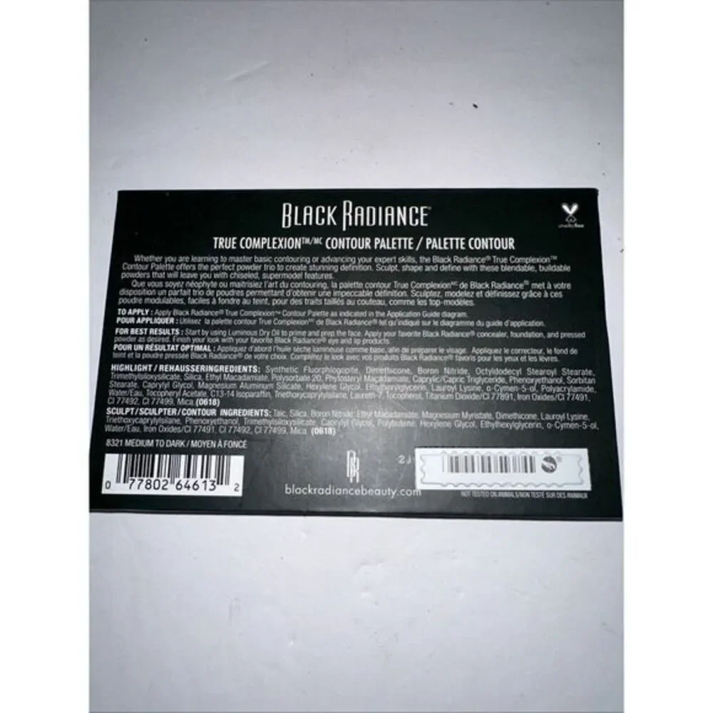 Black Radiance True Complexion Contour Palette Medium to Dark 0.38‎ Ounce